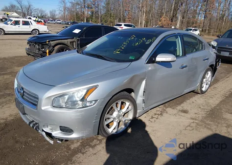 2012 Nissan Maxima 3.5 Sv из США, поврежденный, VIN 1N4AA5AP5CC863783